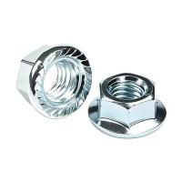 Serrated Flange Hex Pistach